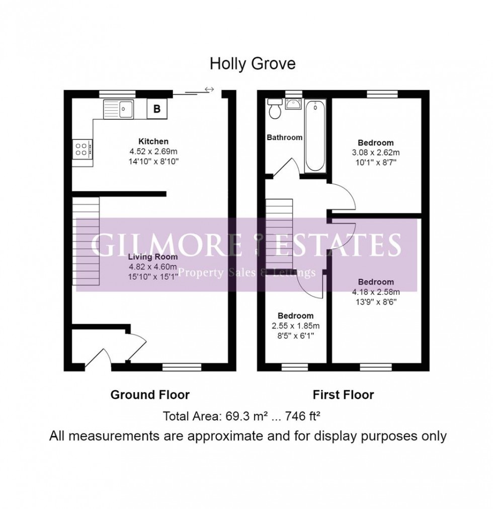 Floorplan for Holly Grove, Prudhoe