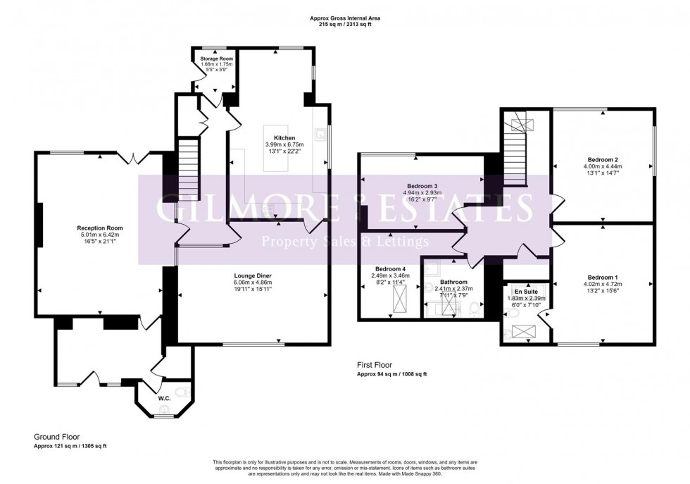 Floorplan for 3 Lonsdale Court, High Westwood, NE17 7RG