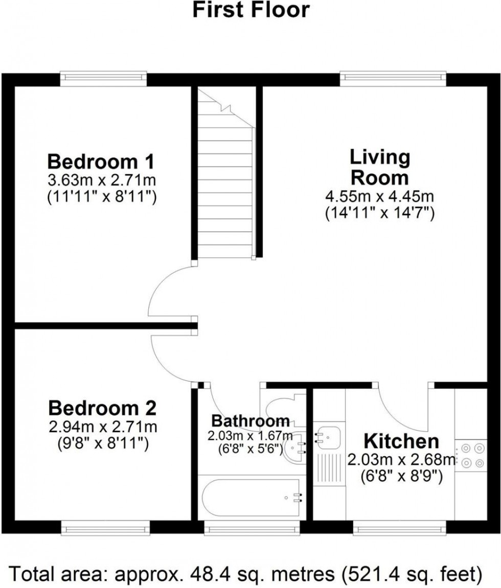 Floorplan for Lilac Grove, Chester Le Street