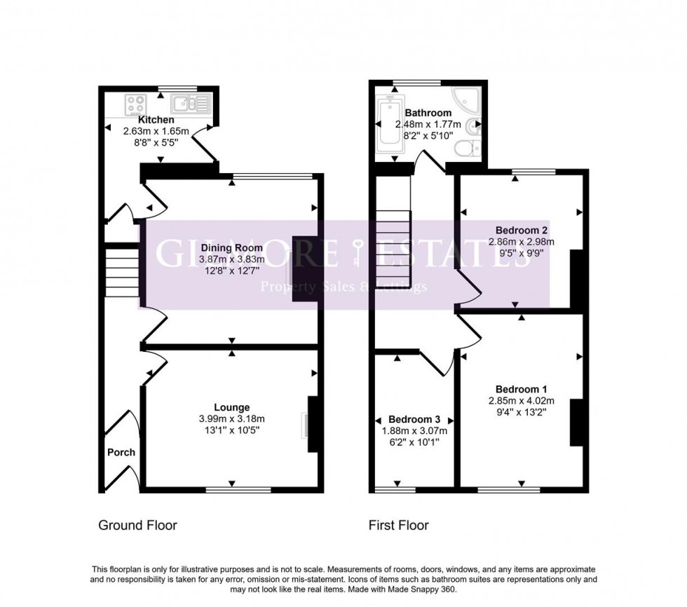 Floorplan for Fair View, Prudhoe