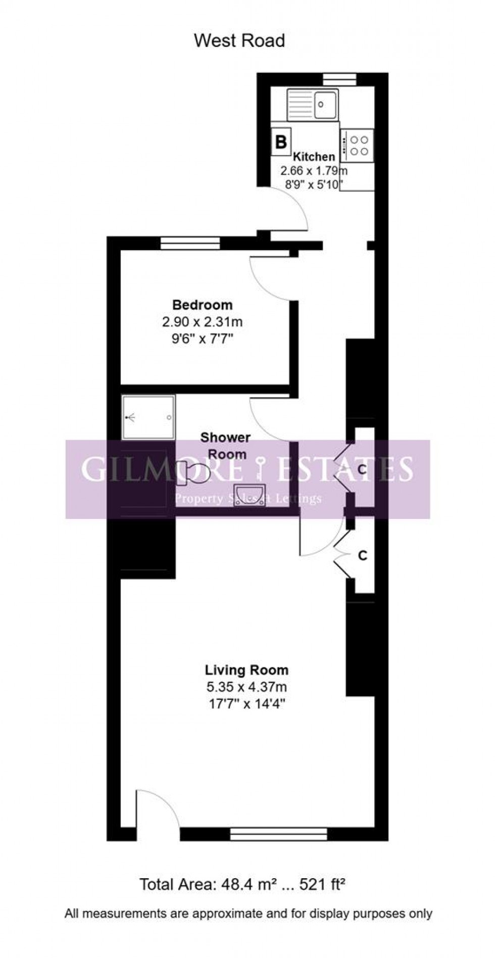 Floorplan for West Road, Prudhoe, Prudhoe, Northumberland