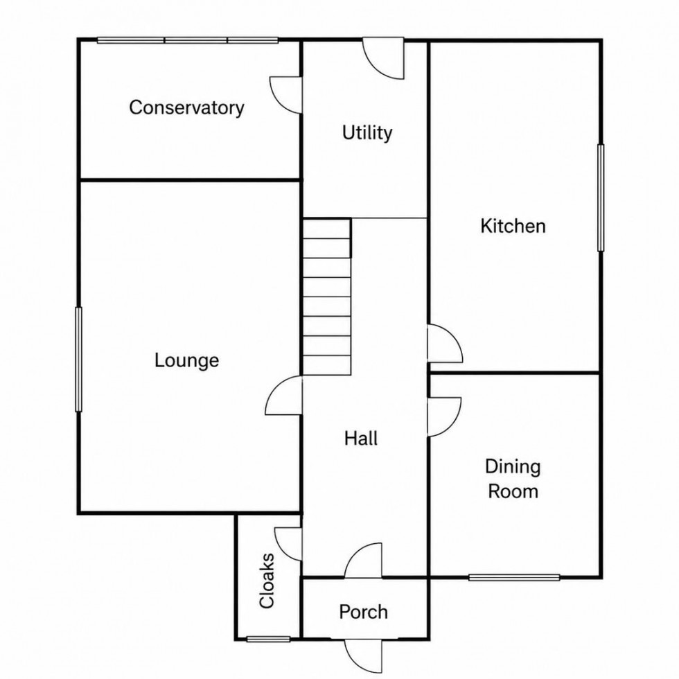 Floorplan for The Ford, Prudhoe