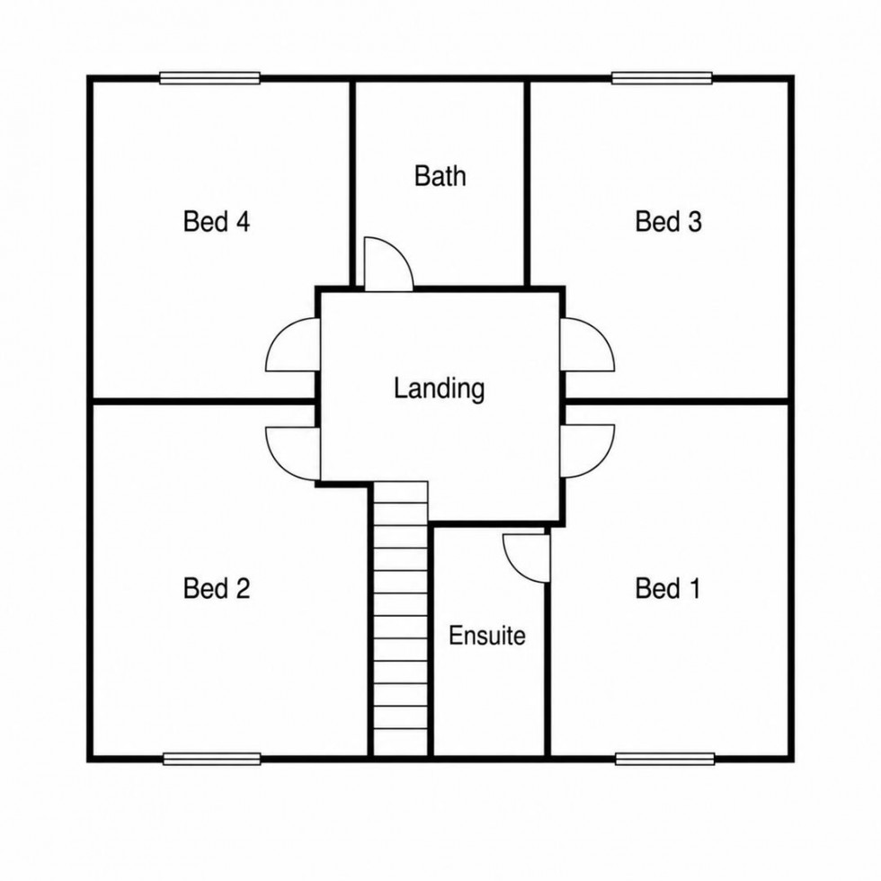Floorplan for The Ford, Prudhoe