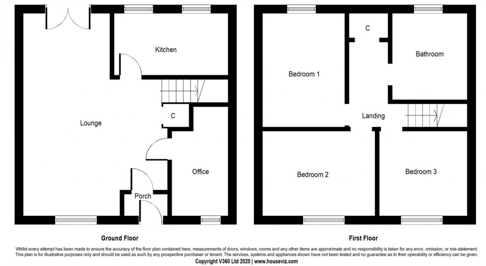 Floorplan for John Wesley Court, Prudhoe, Prudhoe, Northumberland